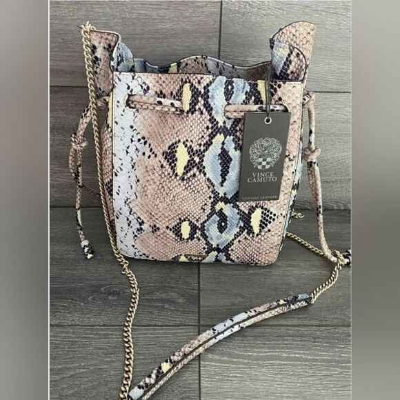NWT Vince Camuto pastel snakeskin purse - Picture 15 of 15